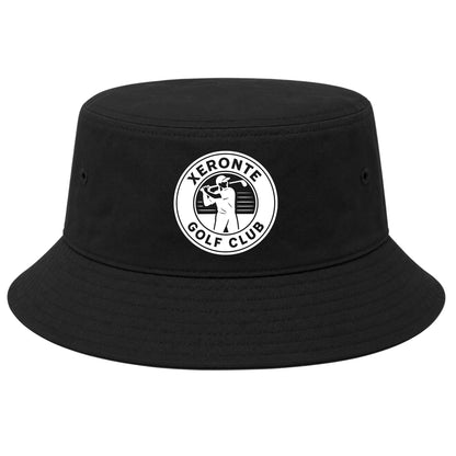 Black Xeronte Golf Club Logo Bucket Hat