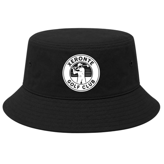 Black Xeronte Golf Club Logo Bucket Hat