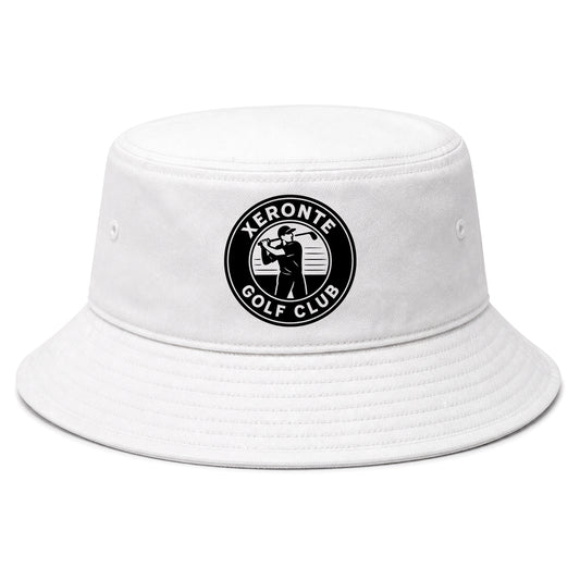 White Xeronte Golf Club Logo Bucket Hat