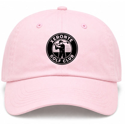 Pink Xeronte Golf Club Logo Dad Hat
