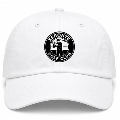 White Xeronte Golf Club Logo Dad Hat